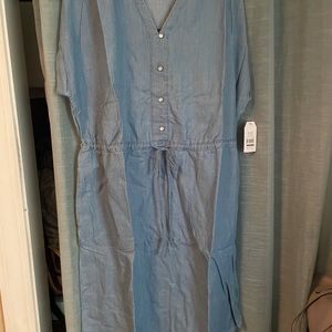 Time and Tru Denim Shirtdress